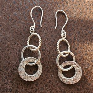Silpada interlocking earings